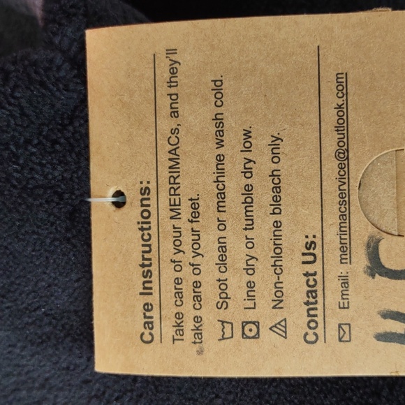 NWT Merrimac Size 10 Minimalist Memory Foam Black Slippers - Picture 9 of 10